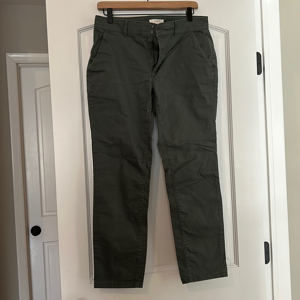 LOFT Green Pants